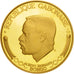 Gabon, 20000 Francs Bongo, Apollo 11, 1969, Paris, MS(63), Gold, KM:10