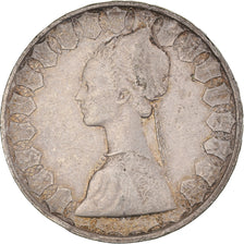Coin, Italy, 500 Lire, 1958, Rome, VF(30-35), Silver, KM:98