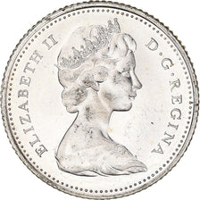Moneta, Canada, Elizabeth II, 10 Cents, 1965, Royal Canadian Mint, Ottawa