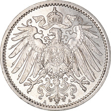 Moneta, GERMANIA - IMPERO, Wilhelm II, Mark, 1914, Berlin, SPL, Argento, KM:14