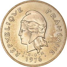 Coin, French Polynesia, 100 Francs, 1976, Paris, EF(40-45), Nickel-Bronze, KM:14