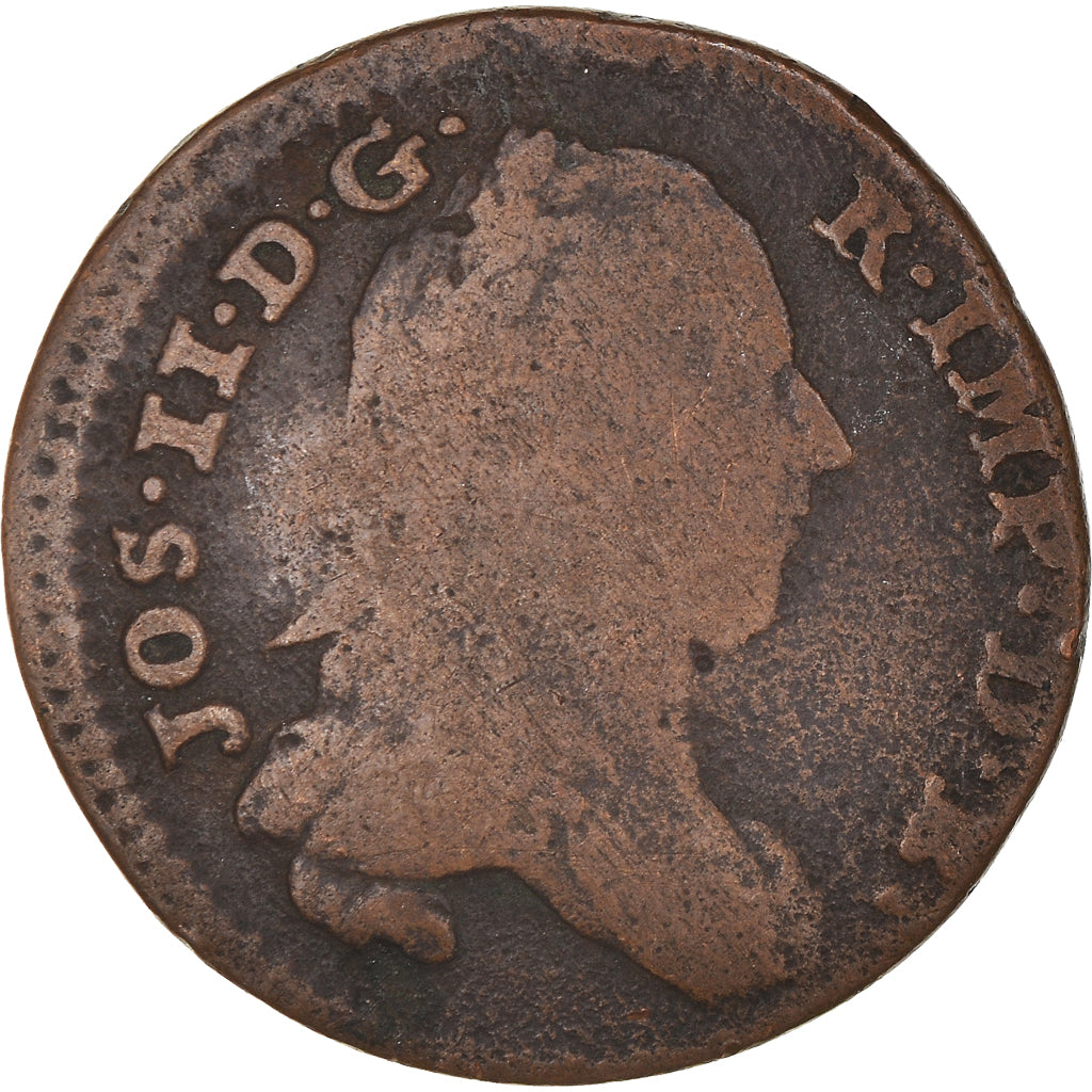 Coin, AUSTRIAN NETHERLANDS, Joseph II, Liard, Oord, 1789, Brussels, VF(20-25)