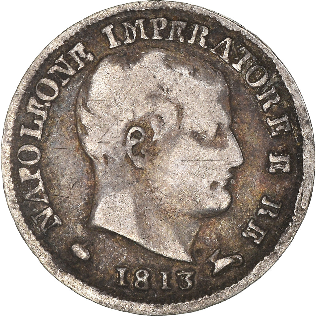 Moneta, STATI ITALIANI, KINGDOM OF NAPOLEON, Napoleon I, 5 Soldi, 1813, Milan