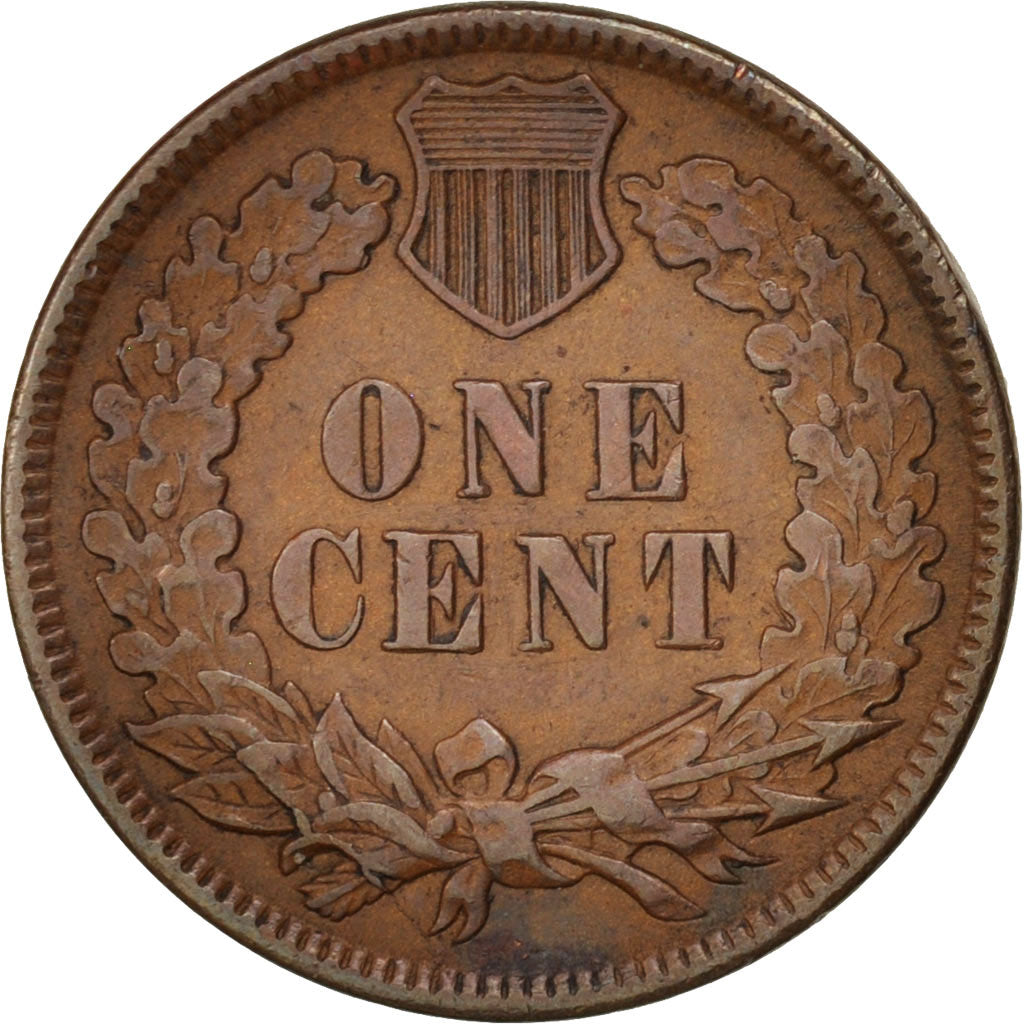 United States, Indian Head Cent, 1889, Philadelphia, AU, KM:90a