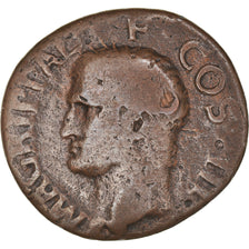 Coin, Agrippa, As, Rome, VF(20-25), Bronze, RIC:58