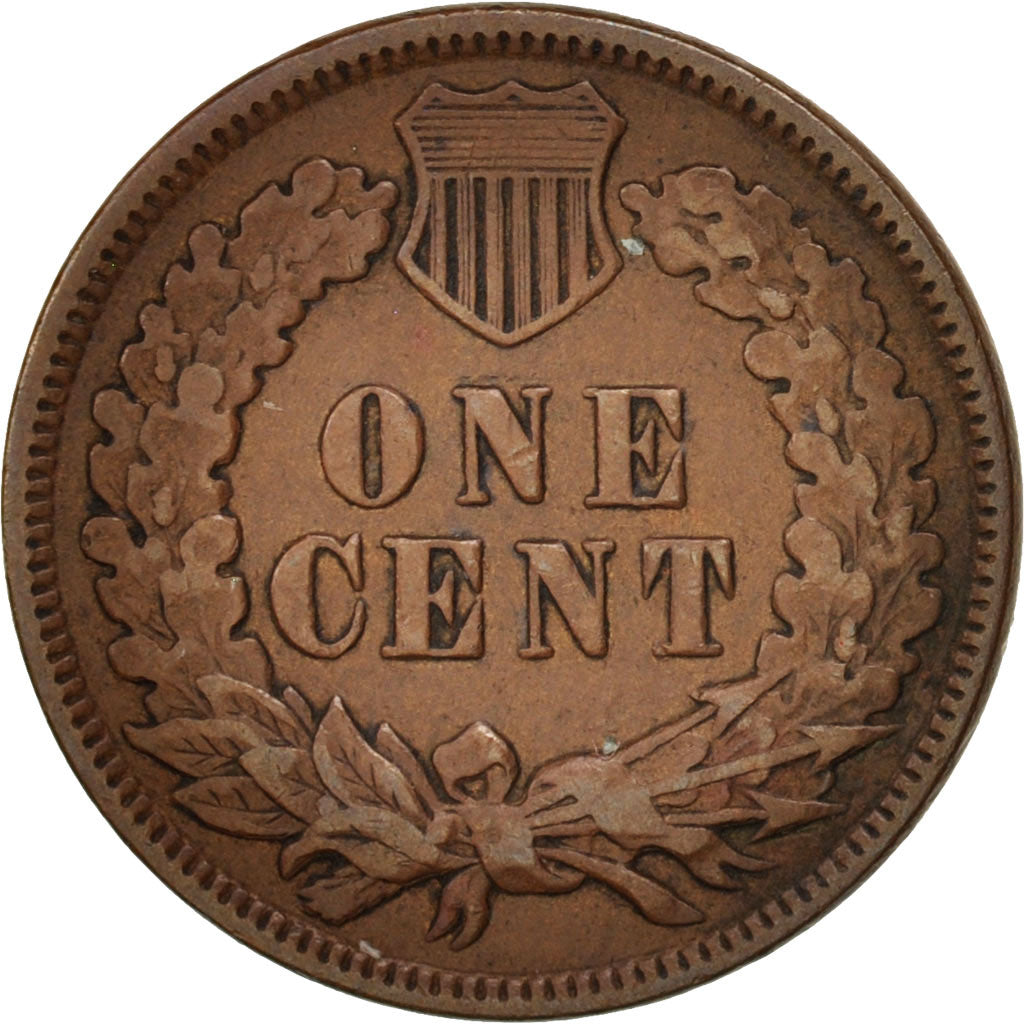 United States, Indian Head Cent, 1890, Philadelphia, EF, KM:90a