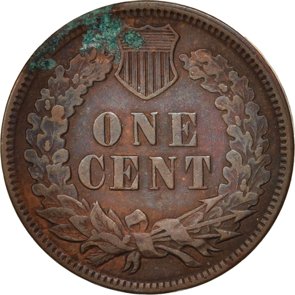 United States, Indian Head Cent, 1891, Philadelphia, VF, KM:90a