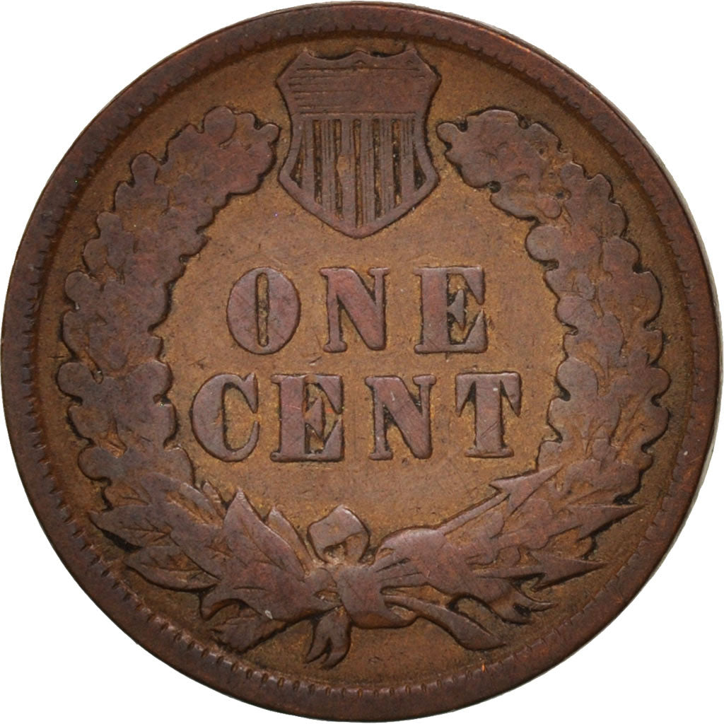United States, Indian Head Cent, 1892, Philadelphia, F, KM:90a