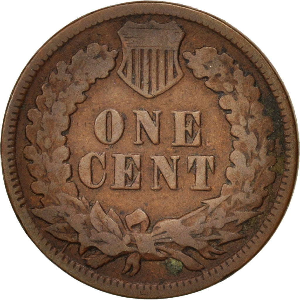 United States, Indian Head Cent, 1893, Philadelphia, VF, KM:90a