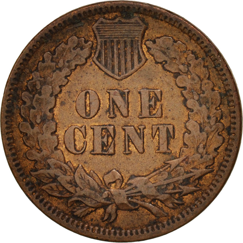 United States, Indian Head Cent, 1897, Philadelphia, EF, KM:90a
