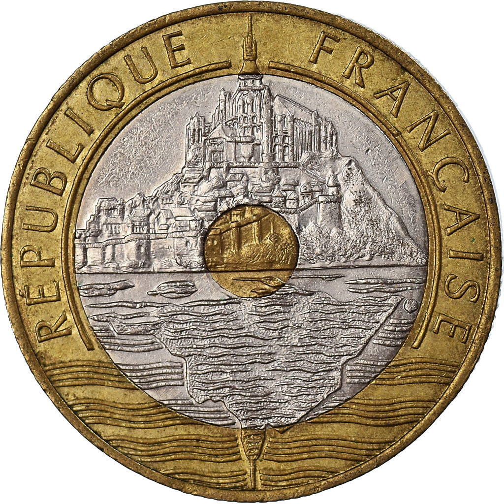 Coin, France, 20 Francs, 1992