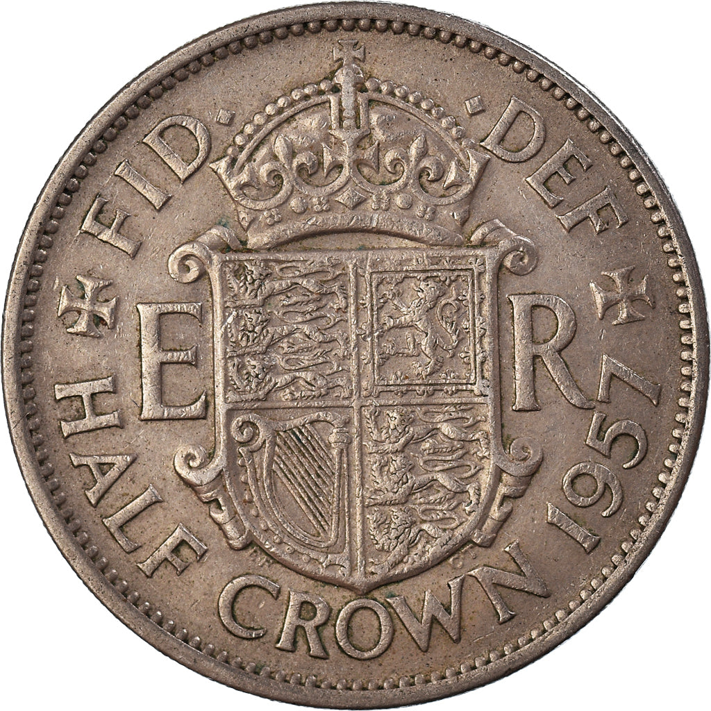 Coin, Great Britain, 1/2 Crown, 1957
