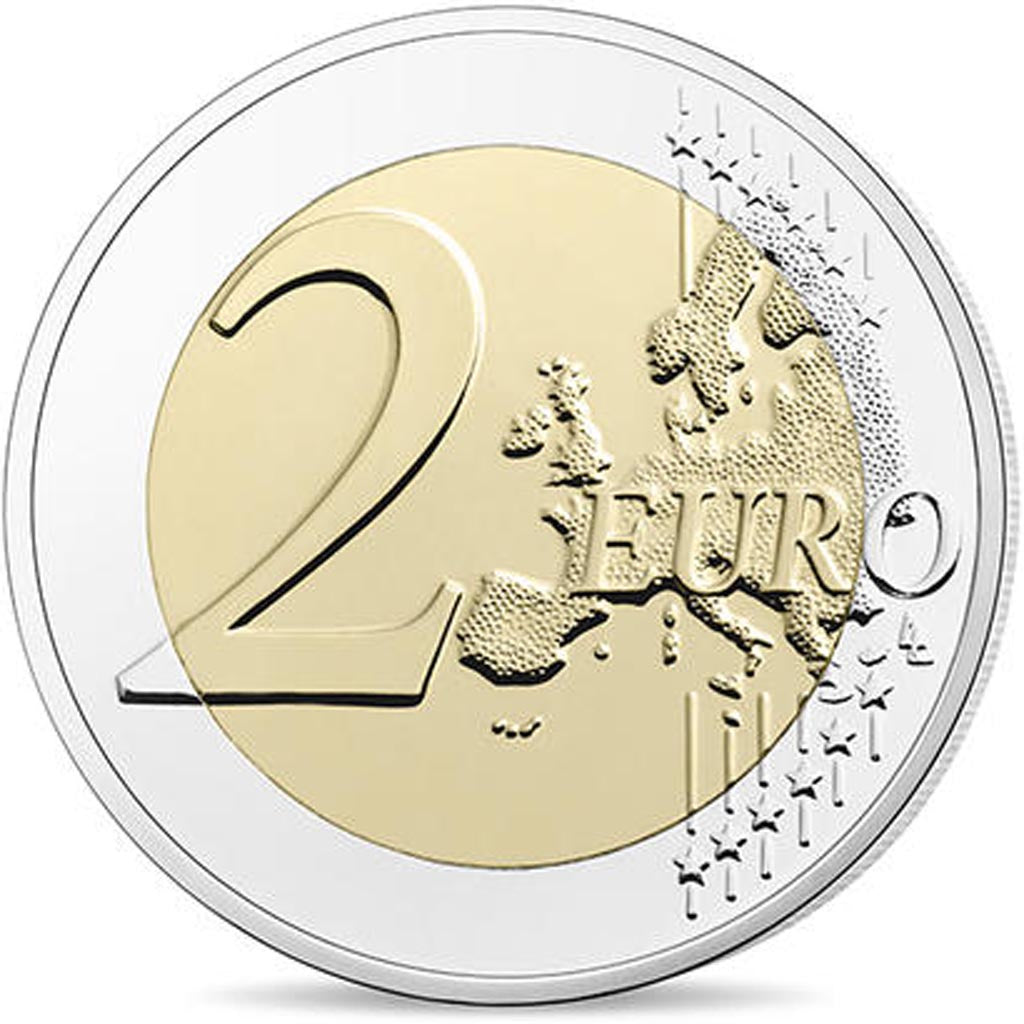 France, 2 Euro, République, 2015, MS(65-70), Bimetallic, PROOF