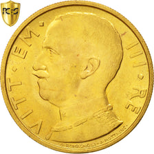 Moneta, Italia, Vittorio Emanuele III, 50 Lire, 1931, Rome, PCGS, MS65+, FDC