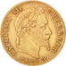 France, Napoleon III, 5 Francs, 1866, Paris, AU(50-53), Gold, KM:803.1