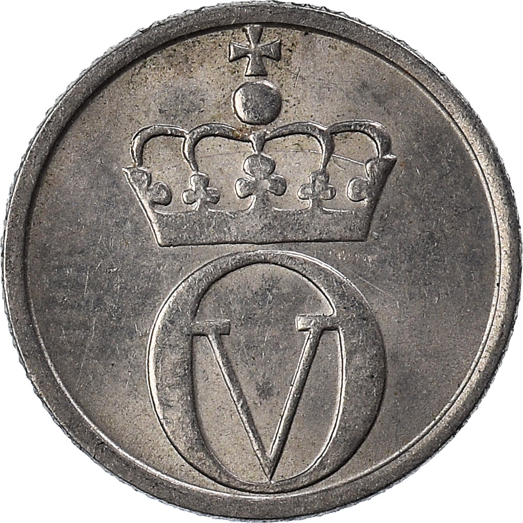 Moneda, Noruega, 10 Öre, 1965