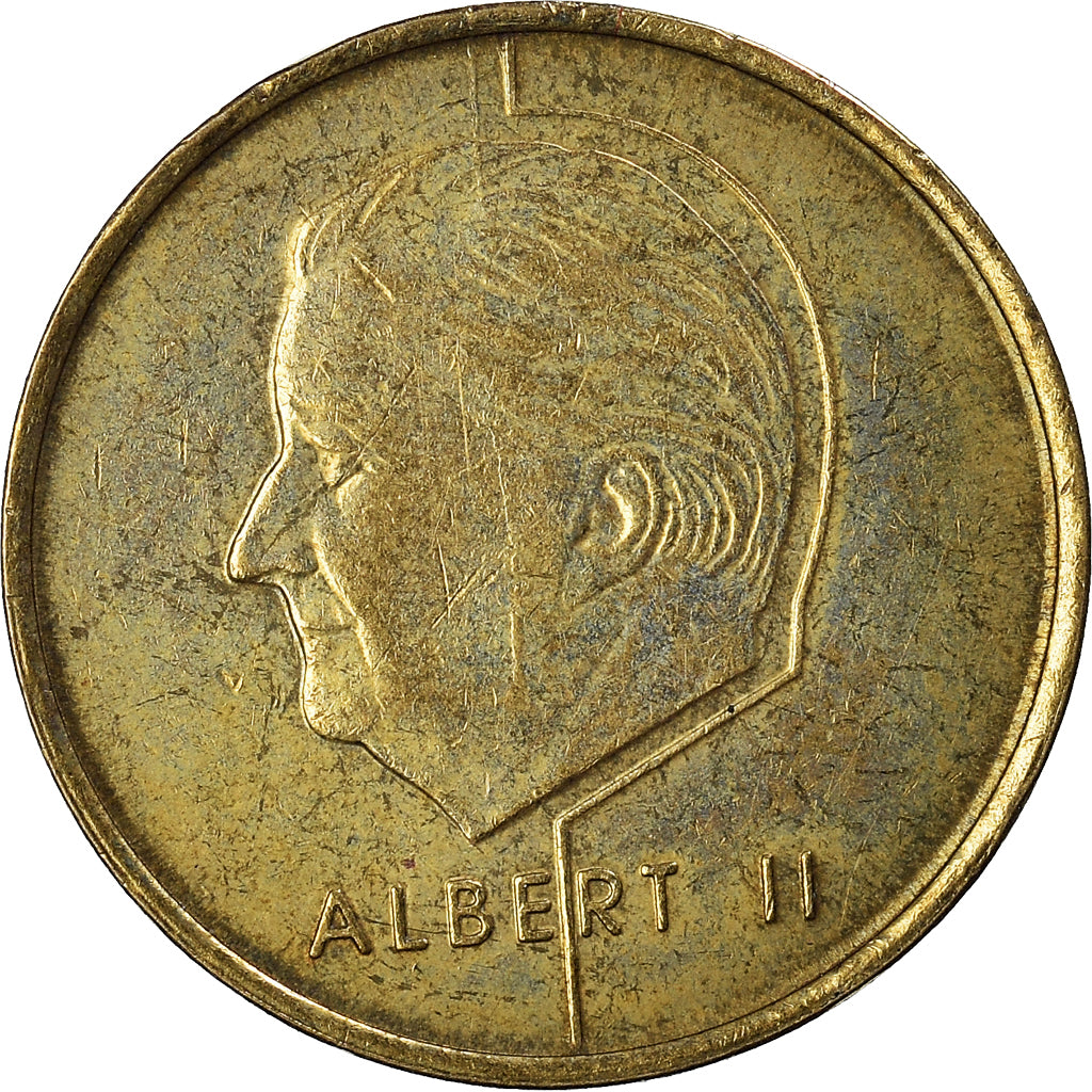 Coin, Belgium, 5 Francs, 5 Frank, 1998