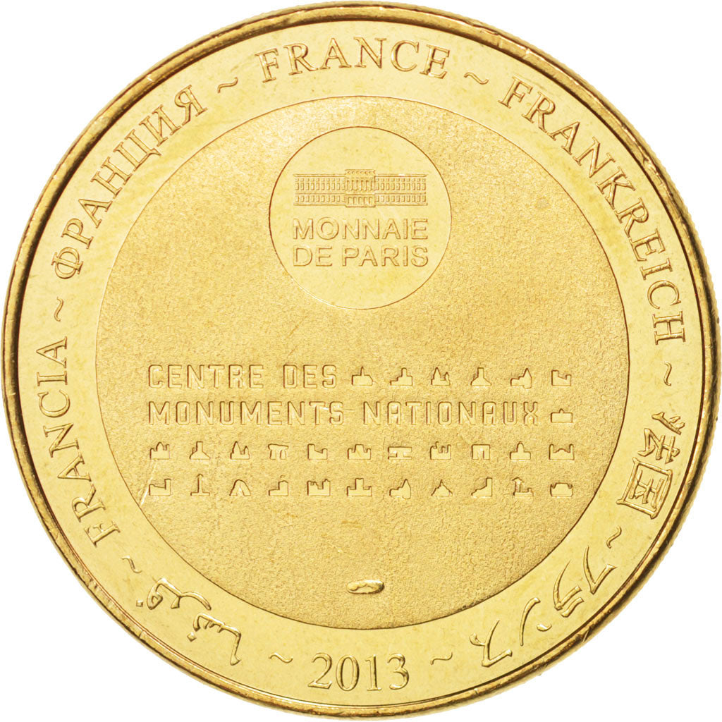 France, Token, Tourist Token, 01/ Monastère de Brou, 2013, Monnaie de Paris