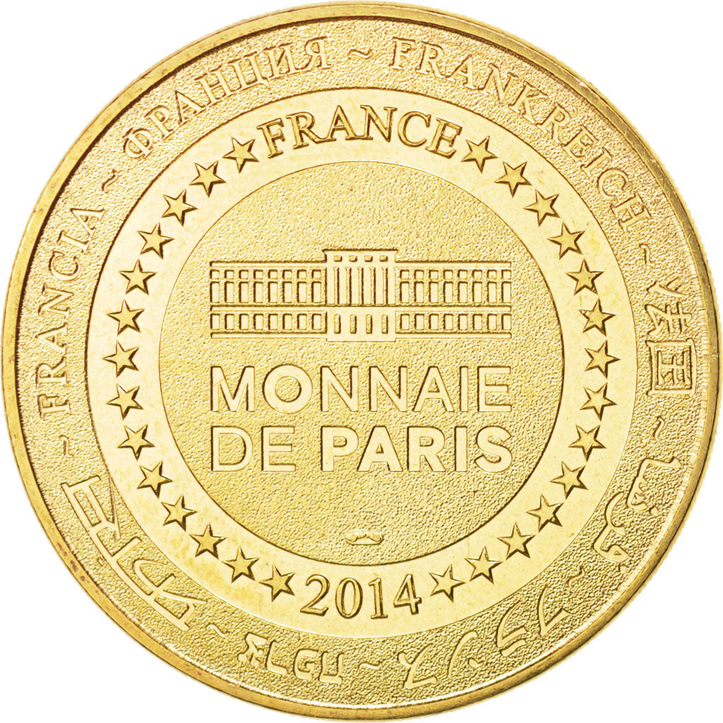 France, Token, Tourist Token, 02/ Anne Morgan, Blérancourt, 2014, Monnaie de