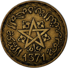 Moneta, Maroko, 10 Francs, 1371