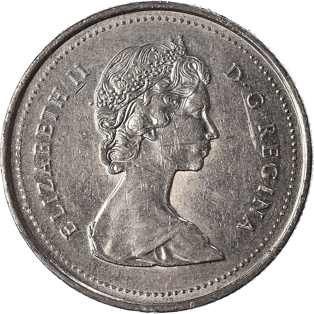 Moneda, Canadá, 25 Cents, 1988