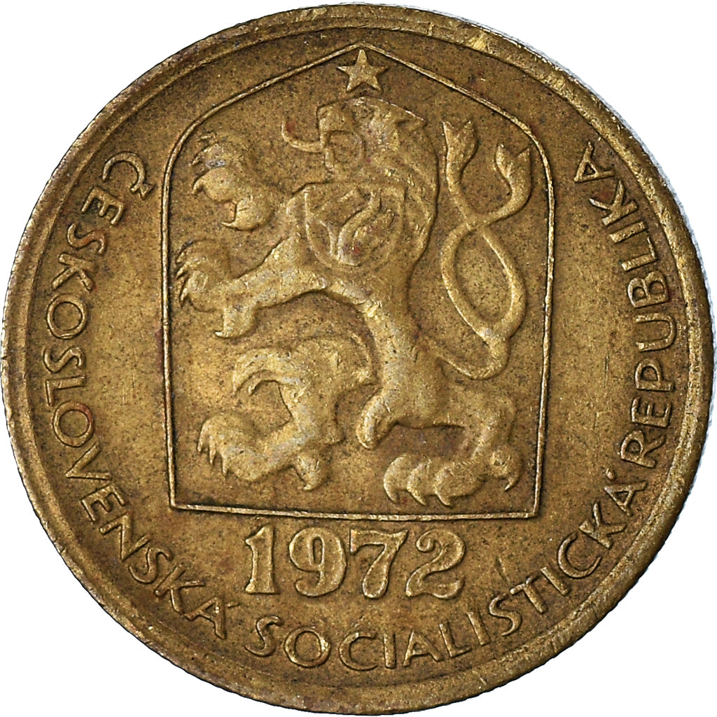 Coin, Czechoslovakia, 20 Haleru, 1972