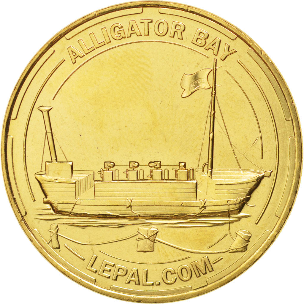 France, Token, Tourist Token, 03/ Le Pal - Alligator Bay, 2014, Monnaie de