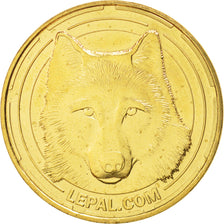 France, Jeton, Tourist Token, 03/ Le Pal - Loup, 2014, Monnaie de Paris, SPL