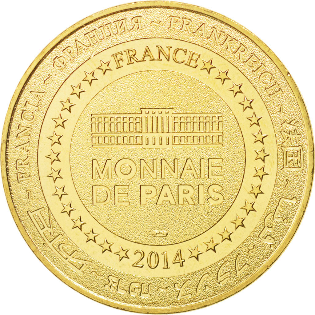Francia, Token, Tourist Token, 03/ Le Pal - Eléphants, 2014, Monnaie de Paris