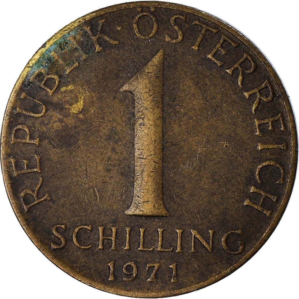 Munten, Oostenrijk, Schilling, 1971