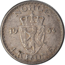 Moneda, Noruega, Krone, 1954
