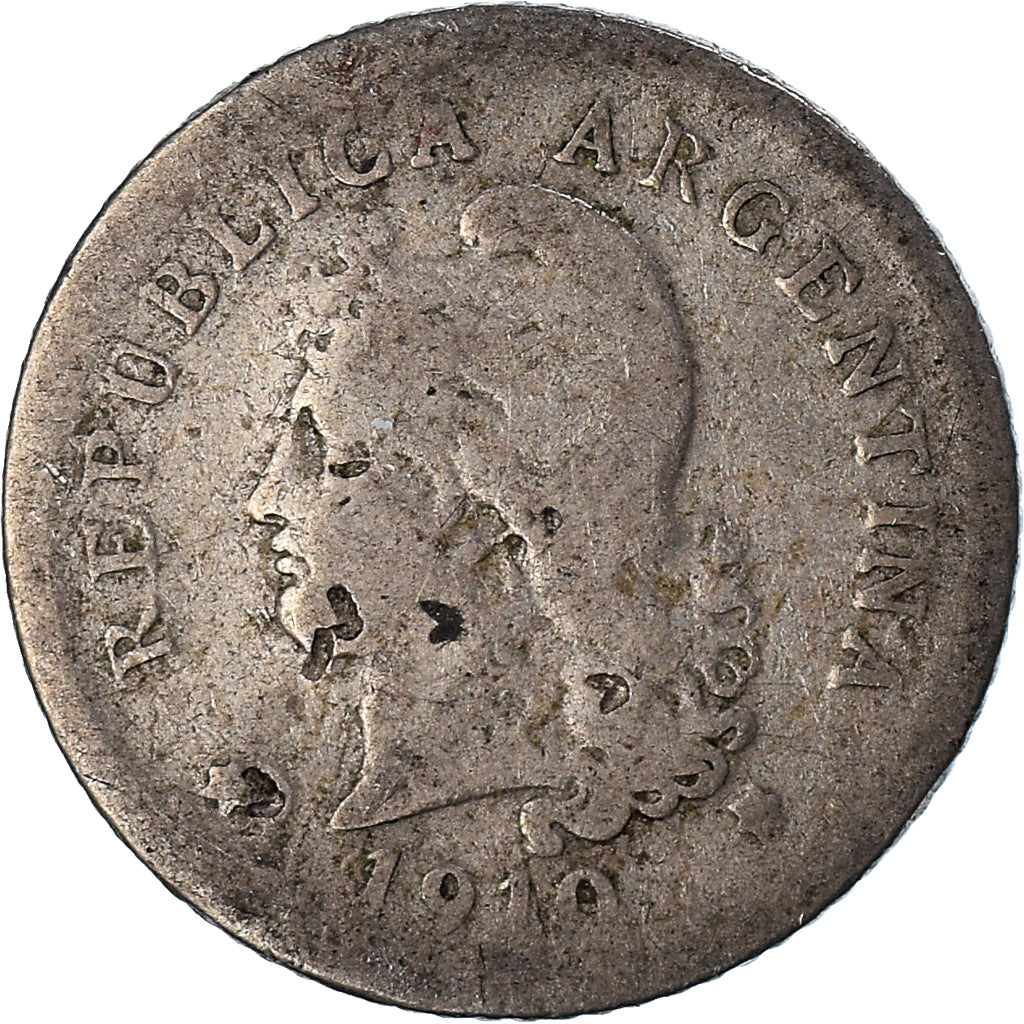 Münze, Argentinien, 10 Centavos, 1919