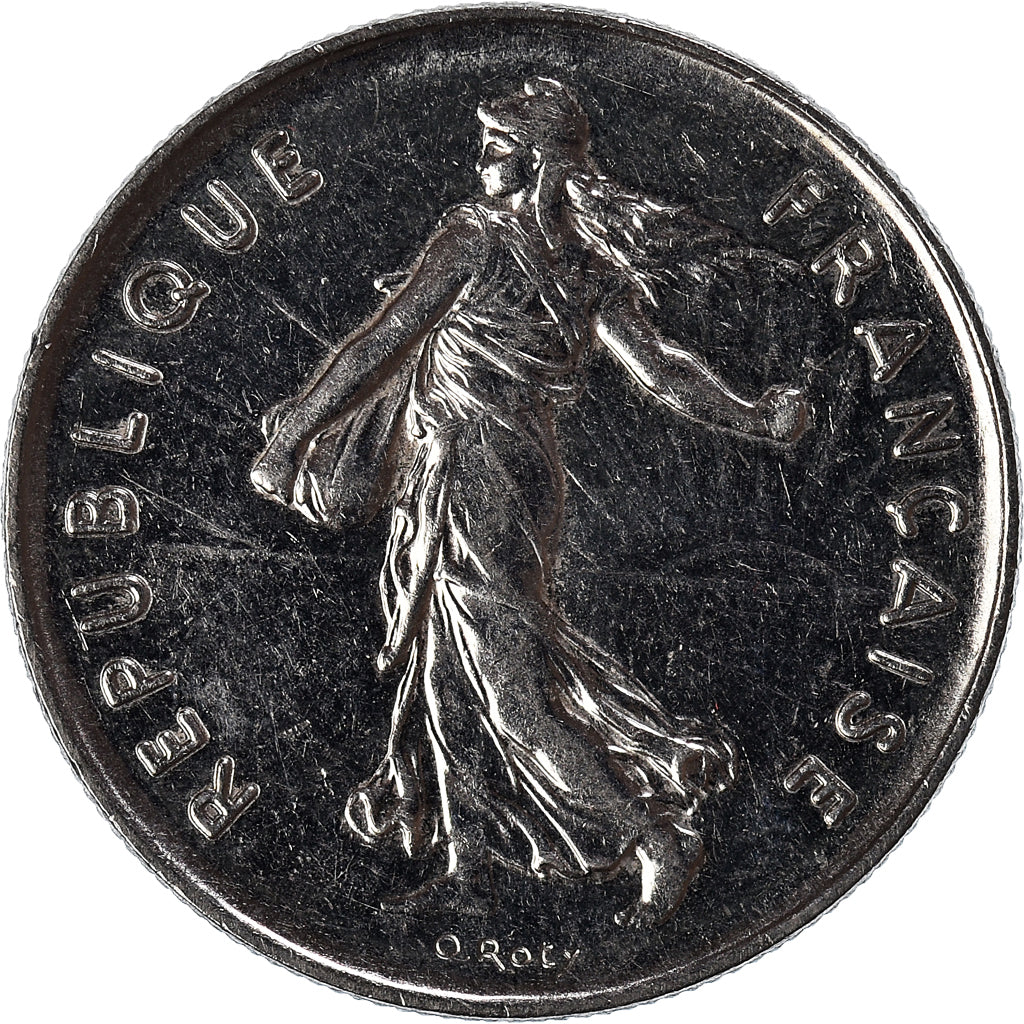 Monnaie, France, 5 Francs, 1991