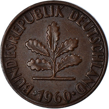 Coin, GERMANY - FEDERAL REPUBLIC, 2 Pfennig, 1960