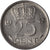 Moneda, Países Bajos, 25 Cents, 1948