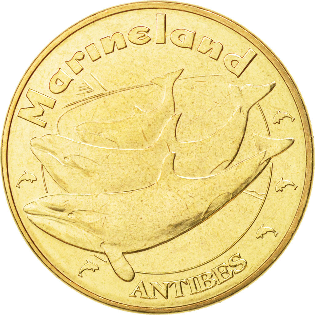 France, Tourist Token, 06/ Antibes - Marineland - Orques, 2015, Monnaie de Paris