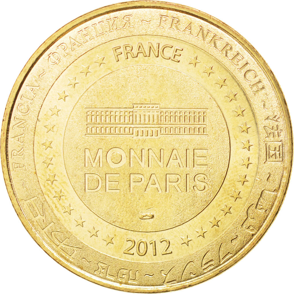 France, Tourist Token, 08/ Arthur Rimbaud - Charleville, 2012, Monnaie de Paris