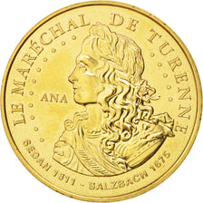 France, Jeton, Tourist Token, 08/ Maréchal de Turenne, 2014, Monnaie de Paris
