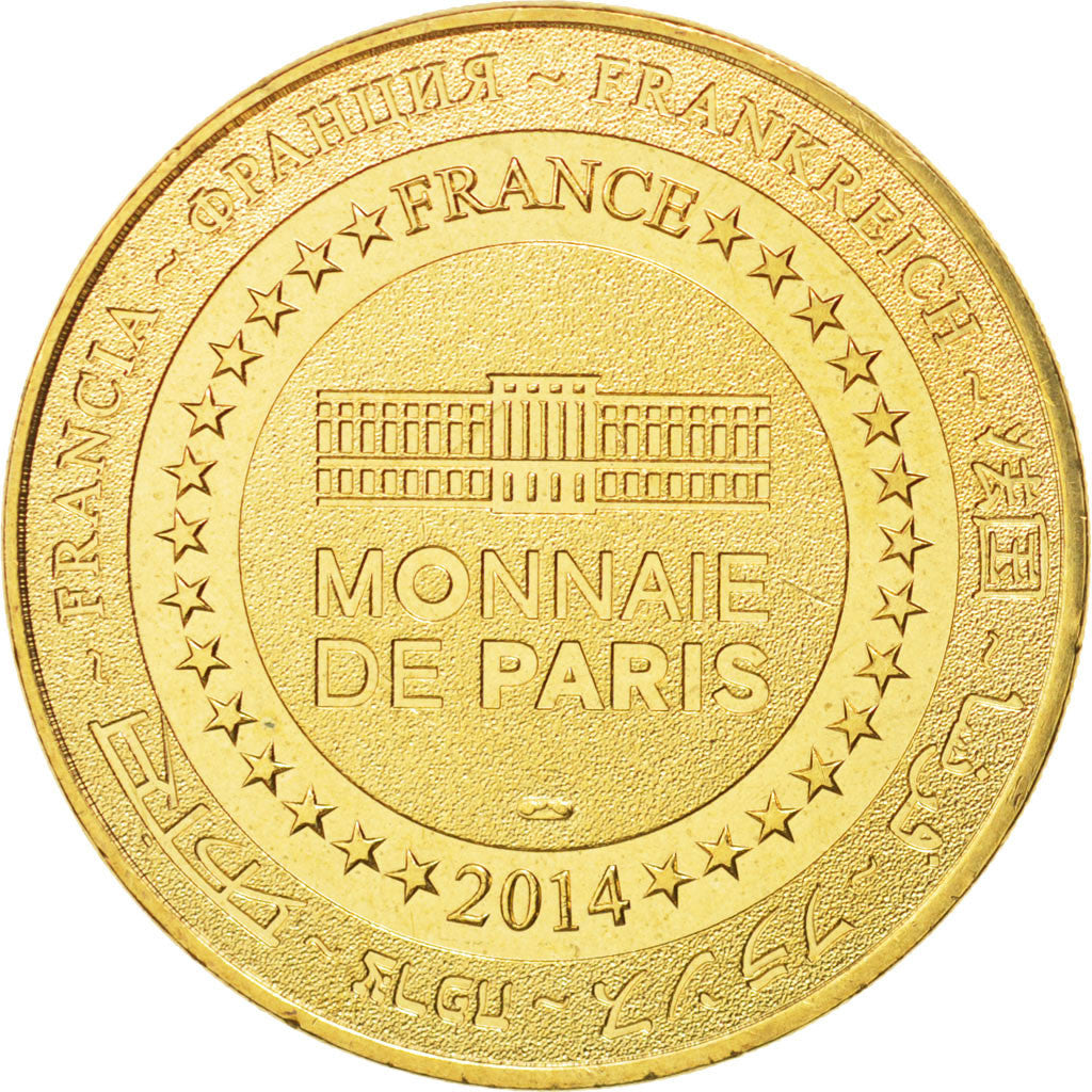 France, Jeton, Tourist Token, 08/ Maréchal de Turenne, 2014, Monnaie de Paris