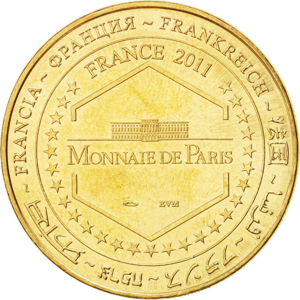 Francia, Token, Tourist Token, 09/ Château de Foix, 2011, Monnaie de Paris,...