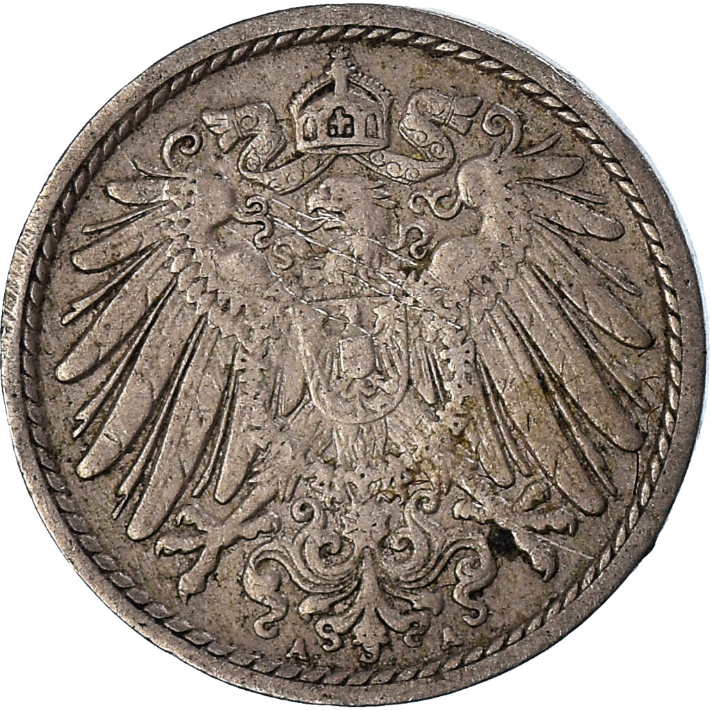 Münze, GERMANY - EMPIRE, 5 Pfennig, 1911