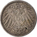 Monnaie, Empire allemand, 5 Pfennig, 1911