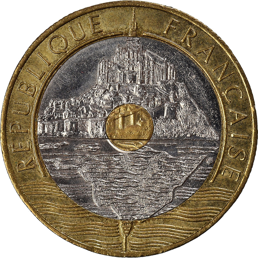 Munten, Frankrijk, 20 Francs, 1992