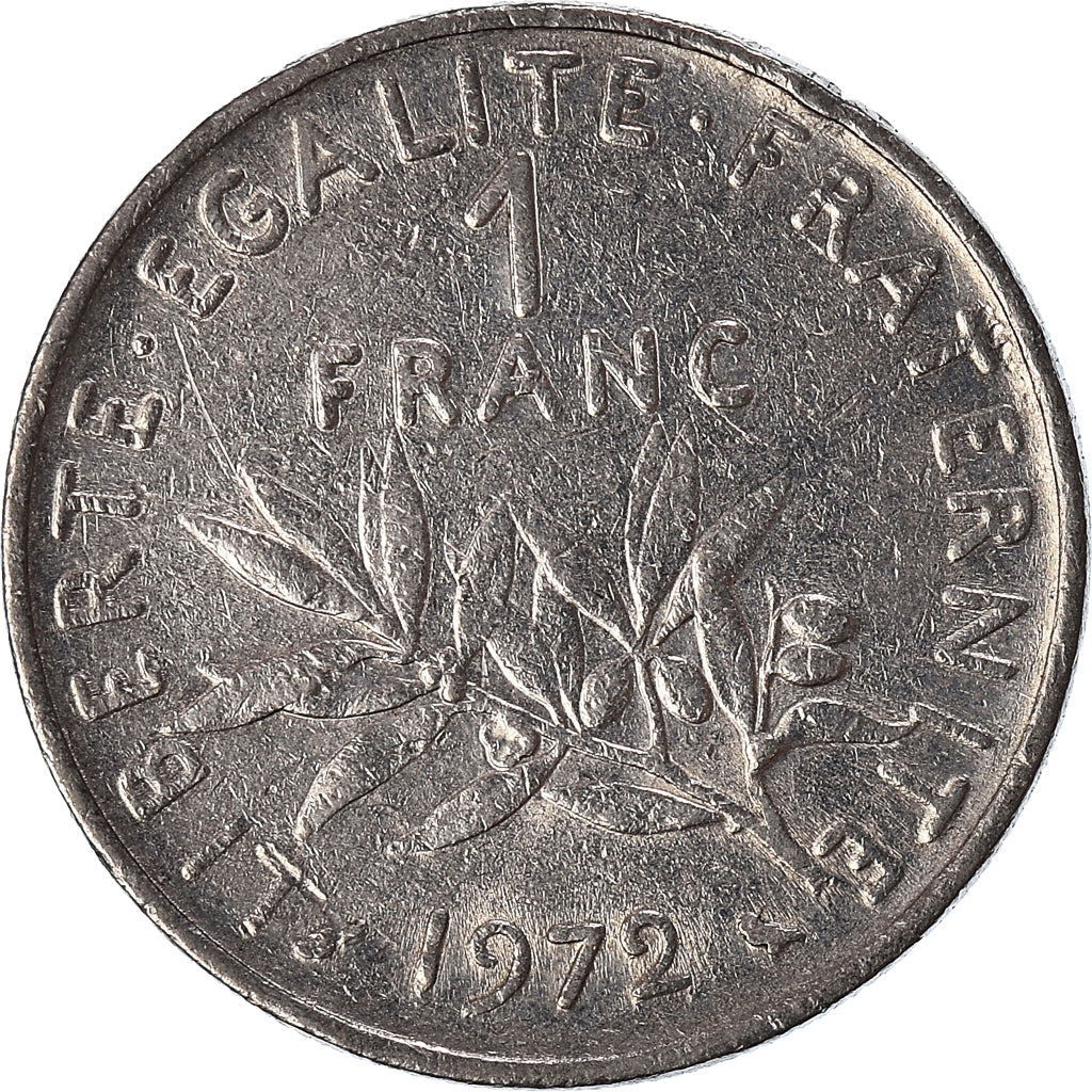 Moeda, França, Franc, 1972