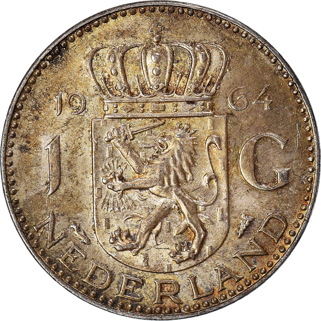 Coin, Netherlands, Gulden, 1964