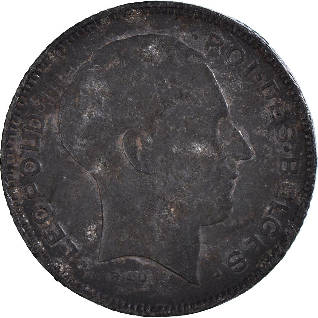 Münze, Belgien, 5 Francs, 5 Frank, 1943