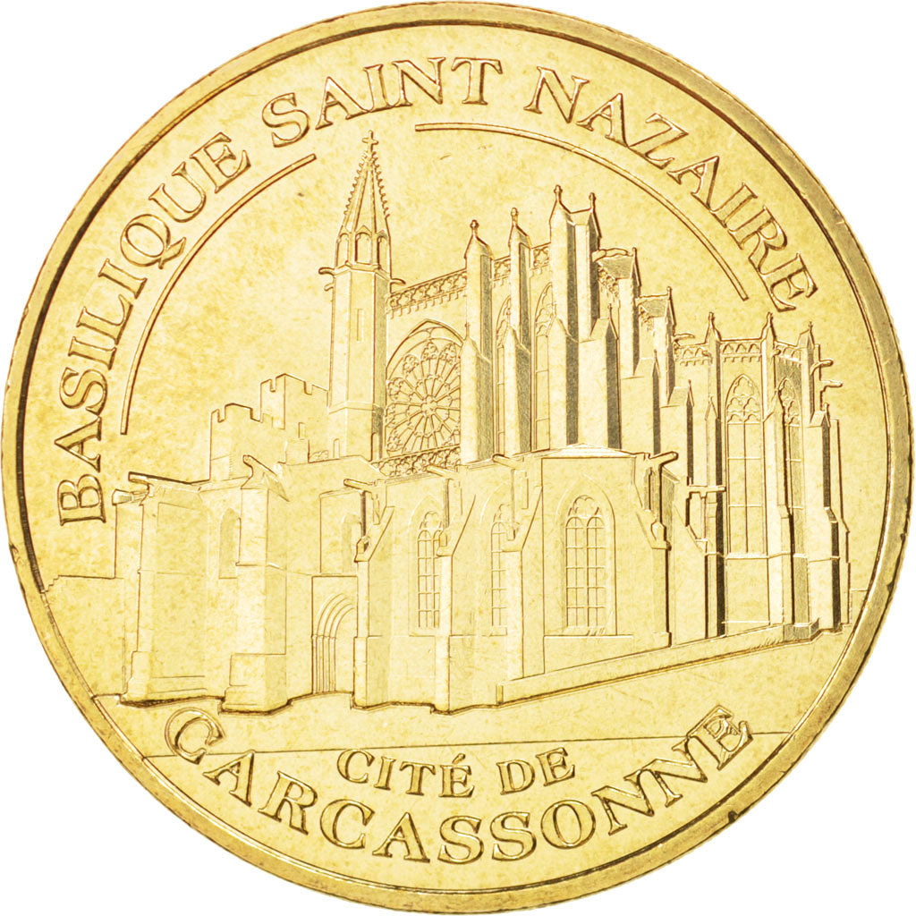 Francia, Token, Tourist Token, 11/ Basilique Saint-Nazaire - Carcassonne, 2012