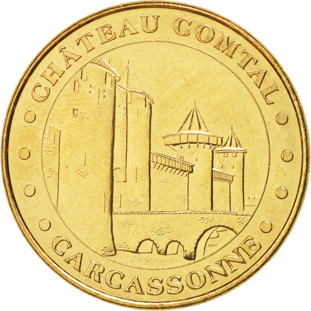 France, Token, Tourist Token, 11/ Château Comtal - Carcassonne, 2014, Monnaie