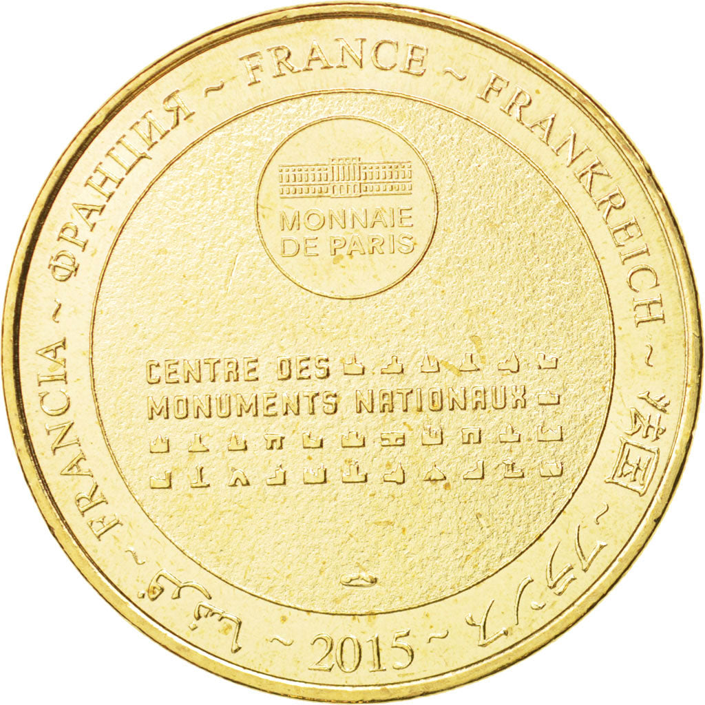 Francia, Token, Tourist Token, 11/ Viollet-le-Duc - Carcassonne, 2015, Monnaie