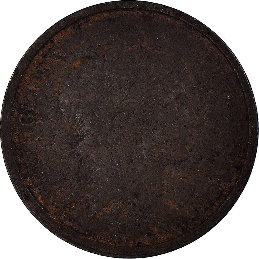 Coin, France, 2 Centimes, 1912